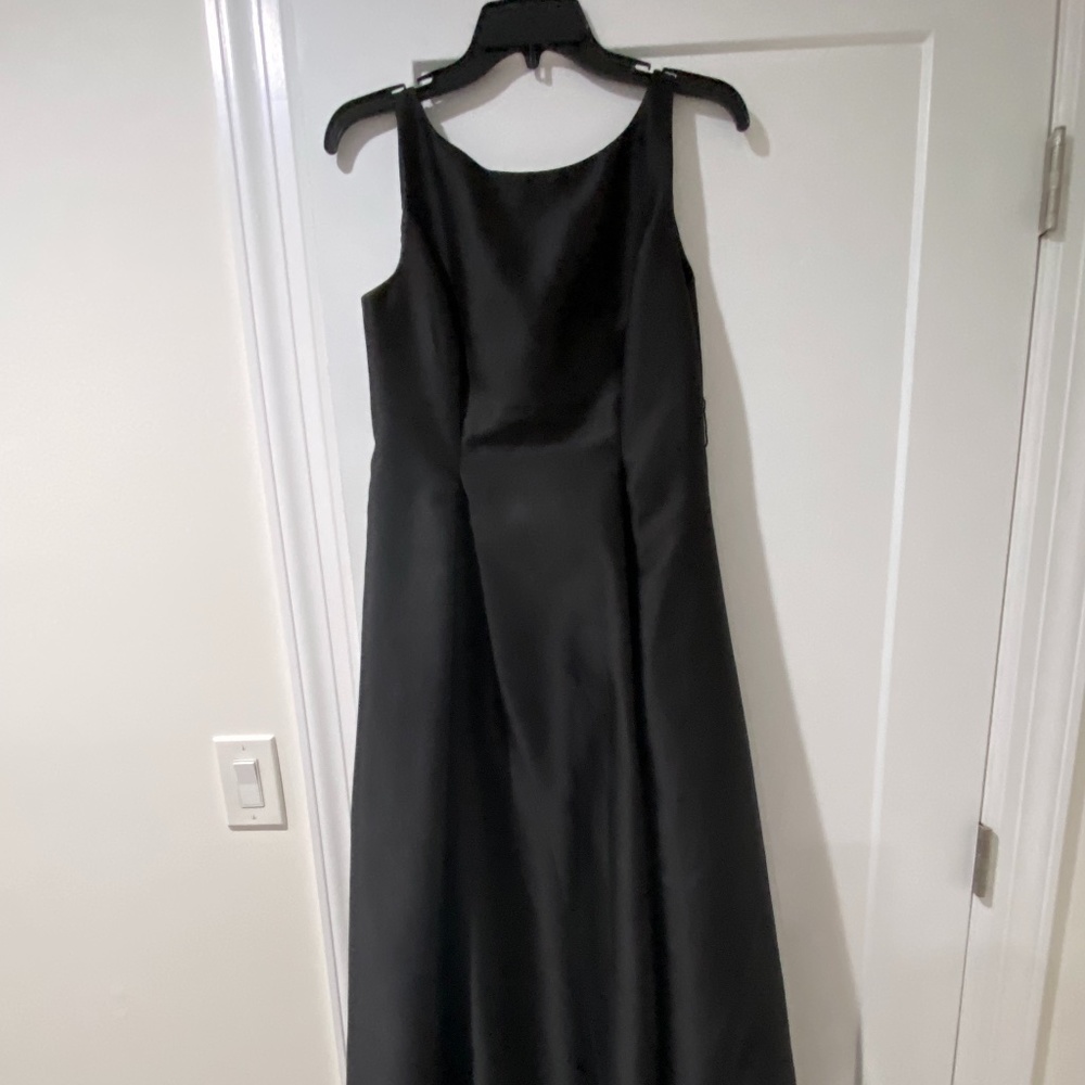 Long black dress